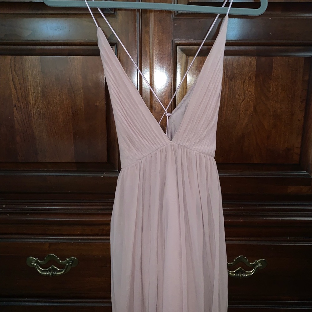 Pink dress